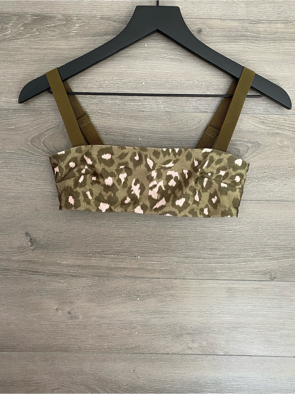 Zimmermann Carnaby Leopard Bandeau Bikini Top